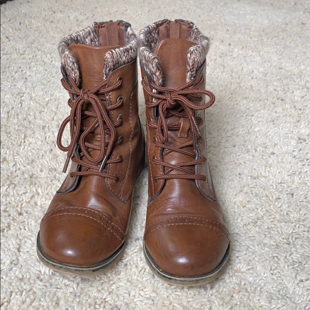 Mudd combat boots